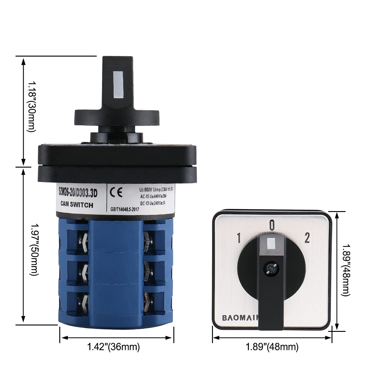 Interruptor Trifasico Interruptor De Transferencia 20A/660V